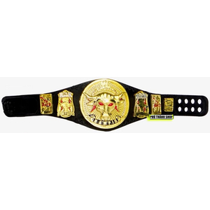 [HÀNG HIẾM] ĐAI MÔ HÌNH WWE THE ROCK BRAHMA BULL CHAMPION (ELITE)