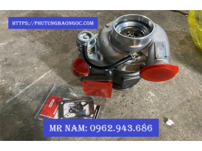 TURBO TĂNG ÁP THƯƠNG HIỆU HOSET DÒNG XE TẢI HOWO A7 MÁY 420 NHẬP KHẨU