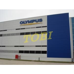 Thi công bảng tên Công ty OLYMPUS