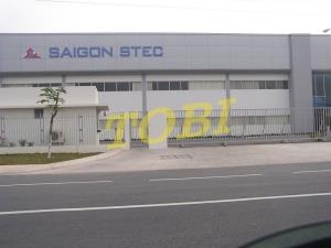 Thi công bảng tên Công ty SAIGON STEC