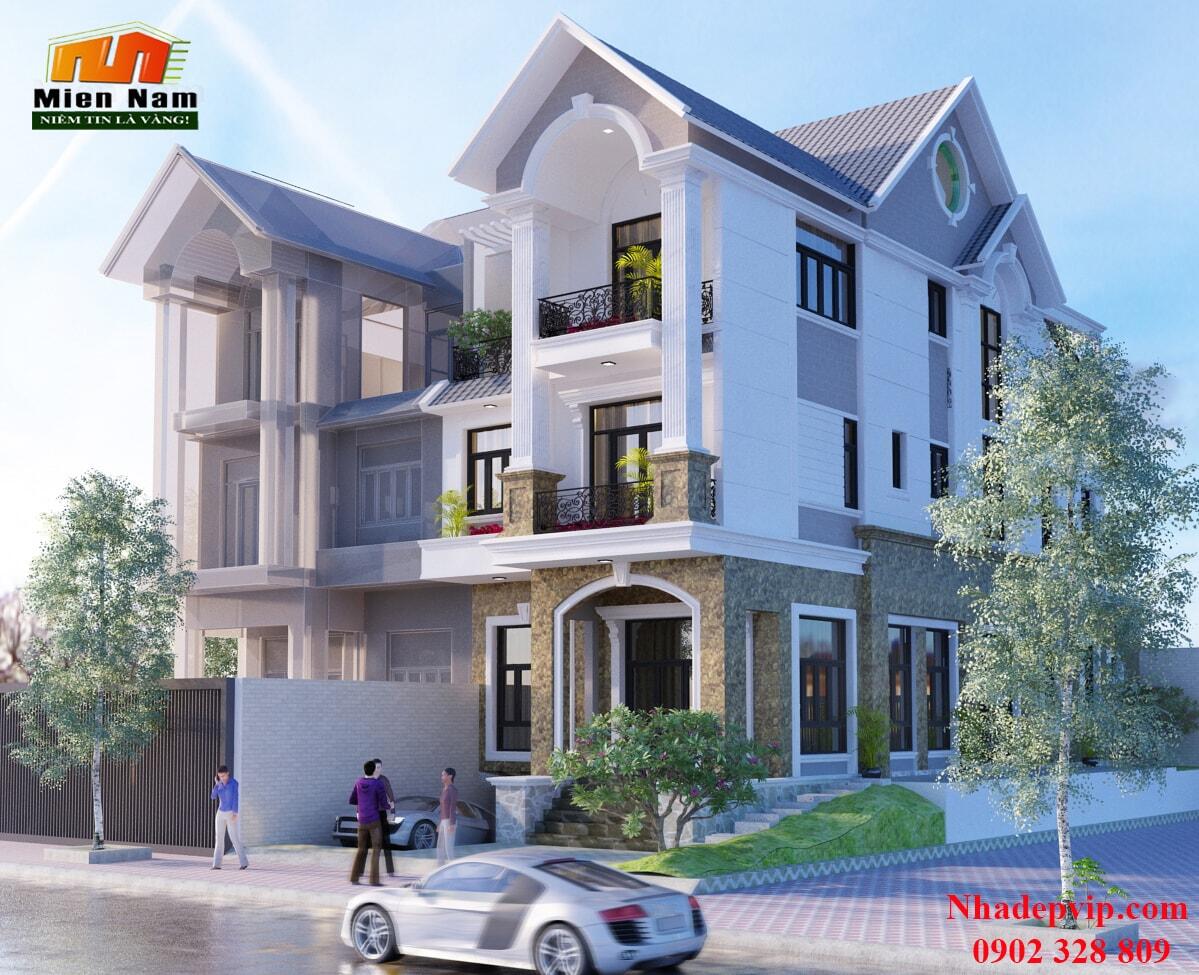 Thi công biệt thự Chị Trinh Tân Phú Thi công biệt thự Chị Trinh Tân Phú