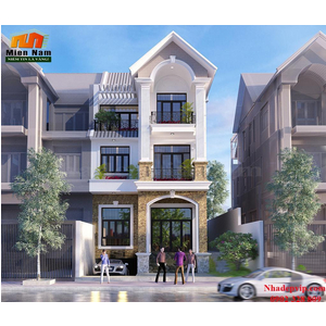 Thi công biệt thự Chị Trinh Tân Phú