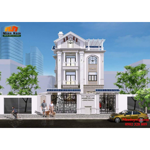 Thi công biệt thự cổ điển Anh Quốc Bình Tân TPHCM