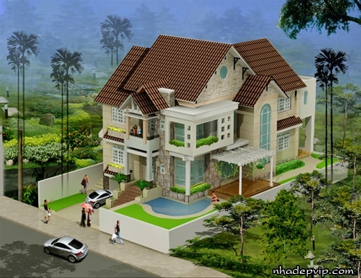 thi công biệt thự đẹp thi công biệt thự đẹp