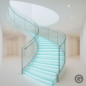 💎 THI CÔNG CẦU THANG KÍNH CƯỜNG LỰC TẠI BÌNH DƯƠNG XÃ BÀU BÀNG – BÁO GIÁ LẮP ĐẶT CHUẨN XƯỞNG CITYBUILDING