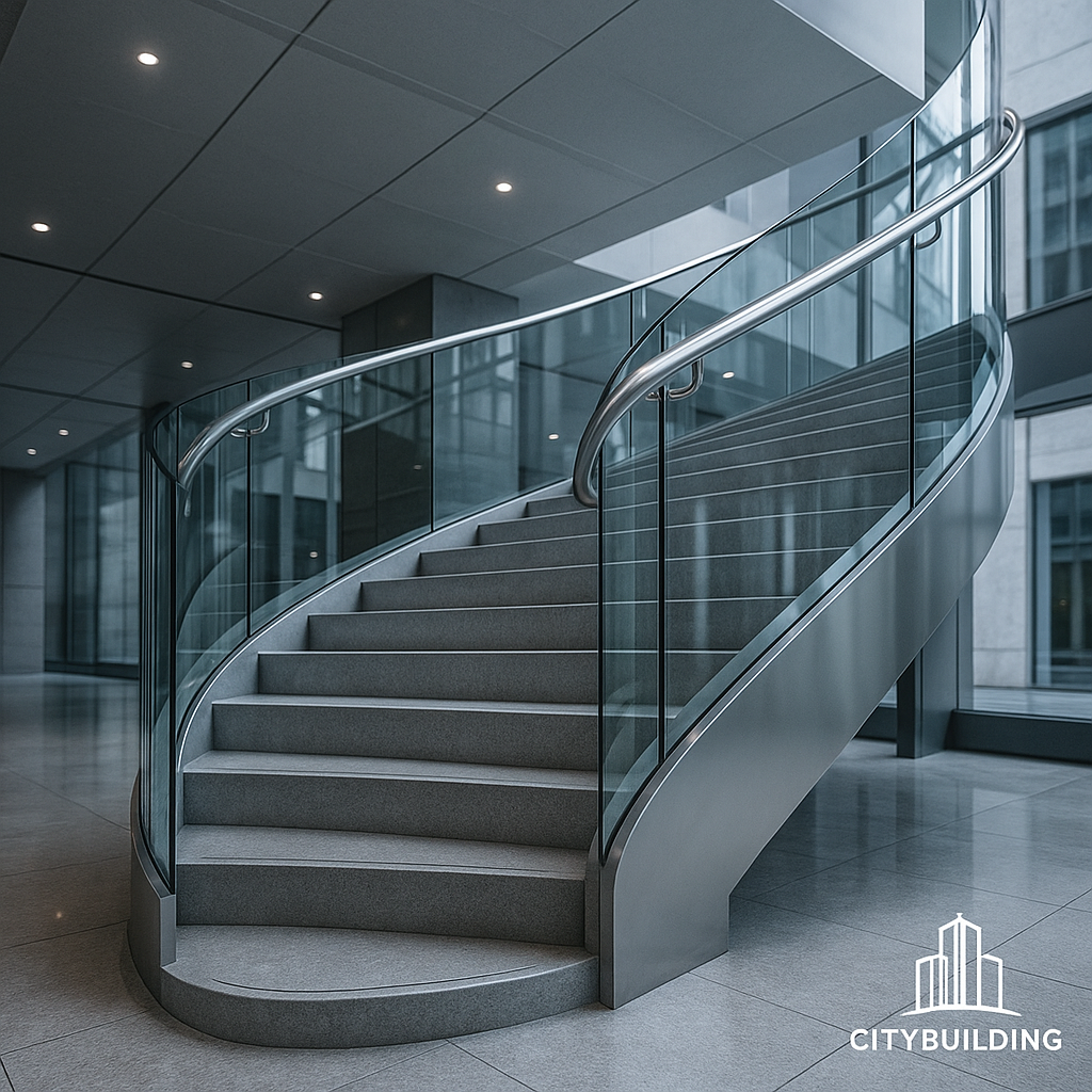 💎 THI CÔNG CẦU THANG KÍNH CƯỜNG LỰC TẠI TP.HCM ĐẶC KHU CÔN ĐẢO – BÁO GIÁ LẮP ĐẶT CHUẨN XƯỞNG CITYBUILDING