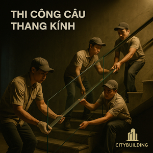 💎 THI CÔNG CẦU THANG KÍNH CƯỜNG LỰC TẠI TP.HCM PHƯỜNG AN ĐÔNG – BÁO GIÁ LẮP ĐẶT CHUẨN XƯỞNG CITYBUILDING