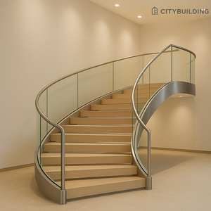 💎 THI CÔNG CẦU THANG KÍNH CƯỜNG LỰC TẠI TP.HCM PHƯỜNG BÌNH ĐÔNG – BÁO GIÁ LẮP ĐẶT CHUẨN XƯỞNG CITYBUILDING