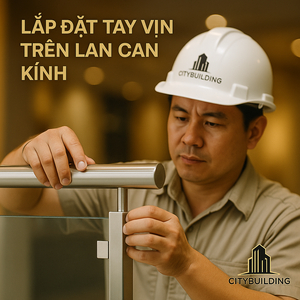 💎 Thi công cầu thang kính cường lực tại TP.HCM Phường Bình Tiên – Báo giá lắp đặt chuẩn xưởng Citybuilding