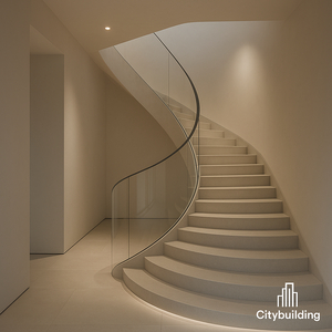 💎 THI CÔNG CẦU THANG KÍNH CƯỜNG LỰC TẠI TP.HCM PHƯỜNG HÒA LỢI – BÁO GIÁ LẮP ĐẶT CHUẨN XƯỞNG CITYBUILDING