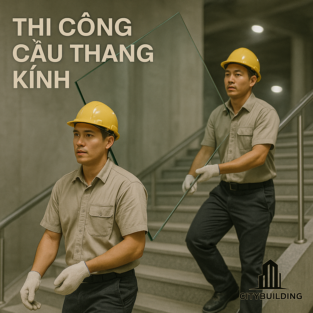 Dịch vụ thi công cầu thang kính cường lực tại TP.HCM Phường Sài Gòn của Citybuilding mang đến giải pháp kiến trúc hiện đại, sang trọng và an toàn tuyệt đối cho mọi công trình nhà phố, biệt thự, shophouse, showroom và văn phòng. Citybuilding sở hữu xưởng sản xuất kính lớn với hệ thống máy móc chuyên nghiệp, đội ngũ thợ tay nghề từ 10 năm kinh nghiệm, đảm bảo chất lượng bền vững, thẩm mỹ cao và thời gian thi công nhanh chóng. Chúng tôi cam kết mang đến chuẩn mực thi công cao cấp cùng mức giá xưởng cạnh tranh và bảo hành dài hạn.