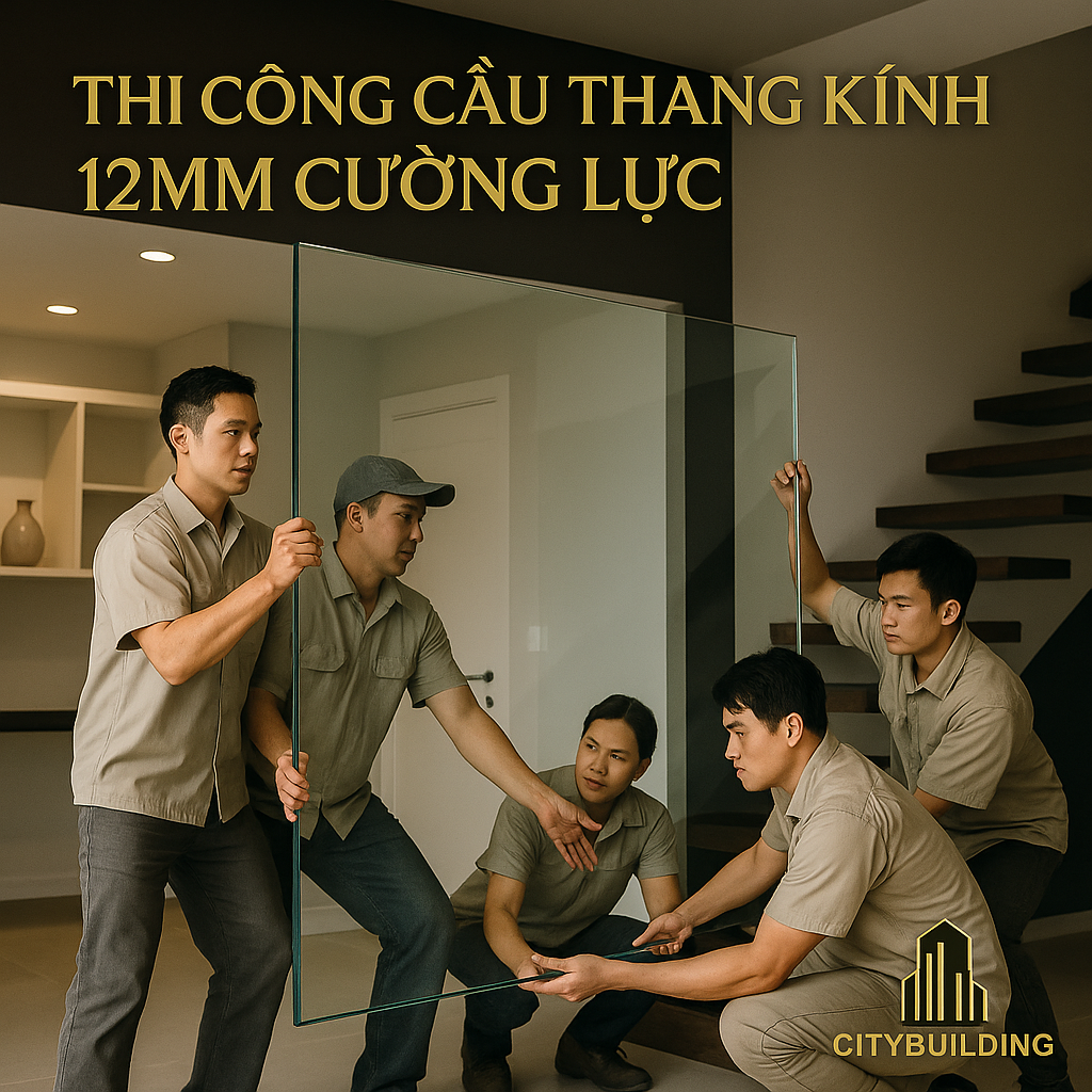 💎 THI CÔNG CẦU THANG KÍNH CƯỜNG LỰC TẠI TP.HCM PHƯỜNG TAM BÌNH – BÁO GIÁ LẮP ĐẶT CHUẨN XƯỞNG CITYBUILDING
