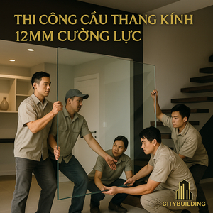 💎 THI CÔNG CẦU THANG KÍNH CƯỜNG LỰC TẠI TP.HCM PHƯỜNG TAM BÌNH – BÁO GIÁ LẮP ĐẶT CHUẨN XƯỞNG CITYBUILDING
