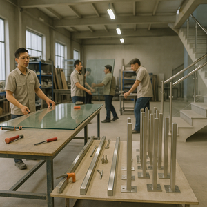 💎 THI CÔNG CẦU THANG KÍNH CƯỜNG LỰC TẠI TP.HCM PHƯỜNG TÂN MỸ – BÁO GIÁ LẮP ĐẶT CHUẨN XƯỞNG CITYBUILDING