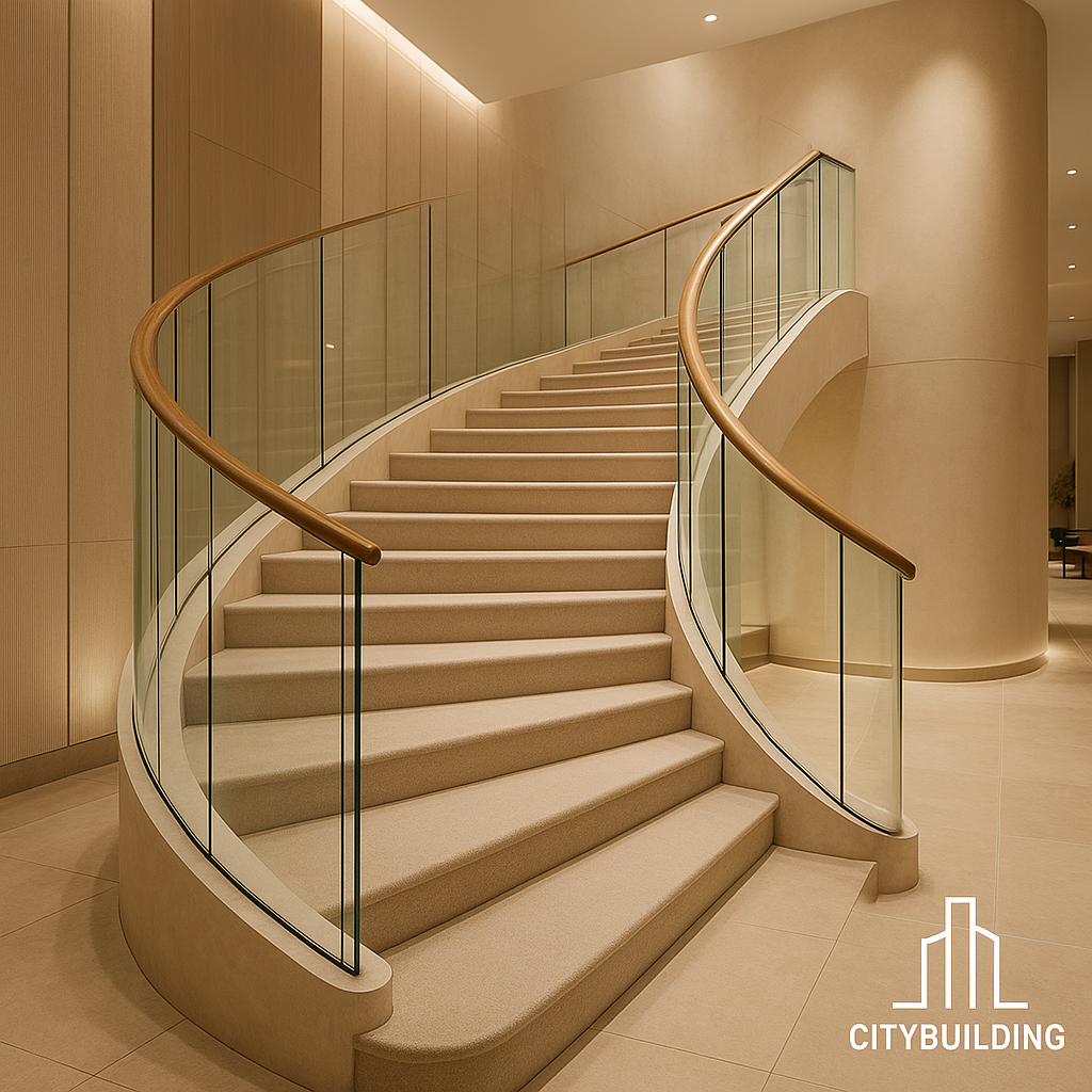 💎 THI CÔNG CẦU THANG KÍNH CƯỜNG LỰC TẠI TP.HCM PHƯỜNG TÂN THÀNH – BÁO GIÁ LẮP ĐẶT CHUẨN XƯỞNG CITYBUILDING