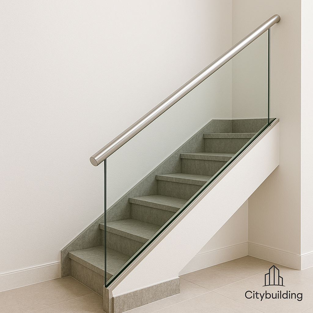 💎 THI CÔNG CẦU THANG KÍNH CƯỜNG LỰC TẠI TP.HCM PHƯỜNG TÂN UYÊN – BÁO GIÁ LẮP ĐẶT CHUẨN XƯỞNG CITYBUILDING