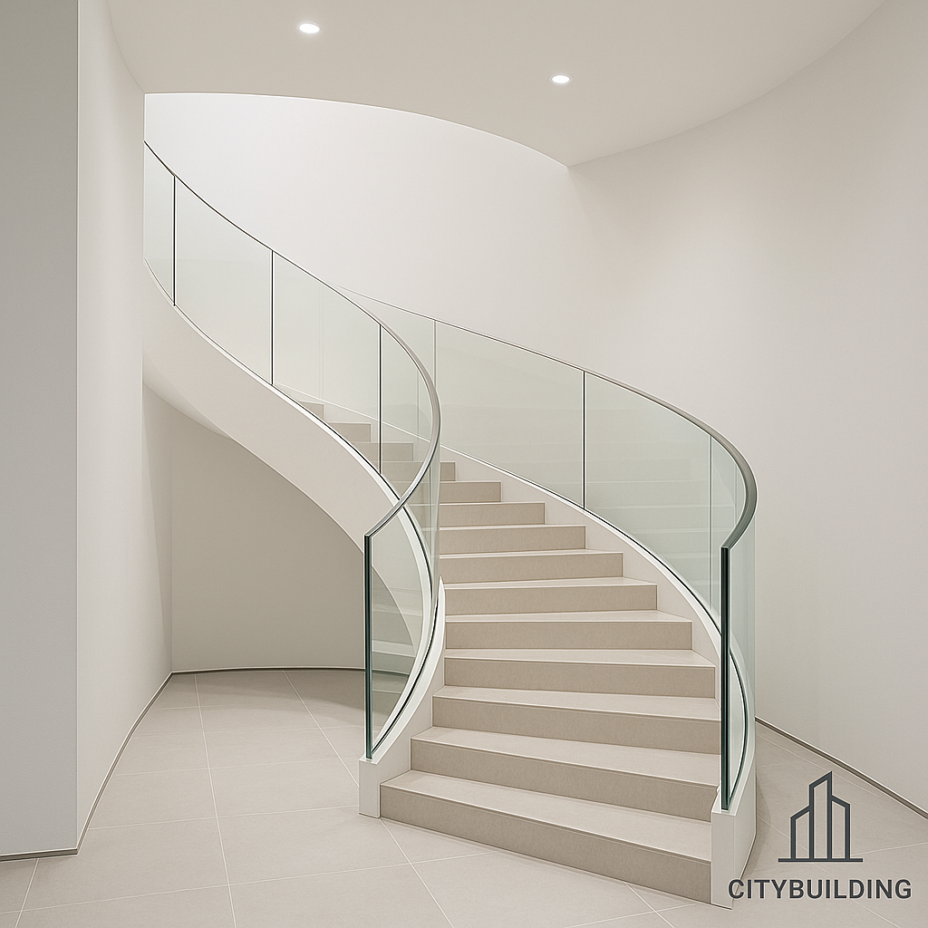 💎 THI CÔNG CẦU THANG KÍNH CƯỜNG LỰC TẠI TP.HCM PHƯỜNG VŨNG TÀU – BÁO GIÁ LẮP ĐẶT CHUẨN XƯỞNG CITYBUILDING