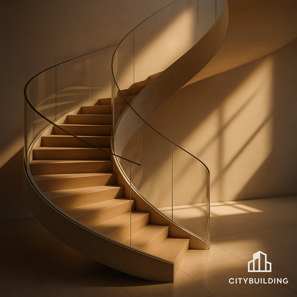 💎 THI CÔNG CẦU THANG KÍNH CƯỜNG LỰC TẠI TP.HCM XÃ AN LONG – BÁO GIÁ LẮP ĐẶT CHUẨN XƯỞNG CITYBUILDING