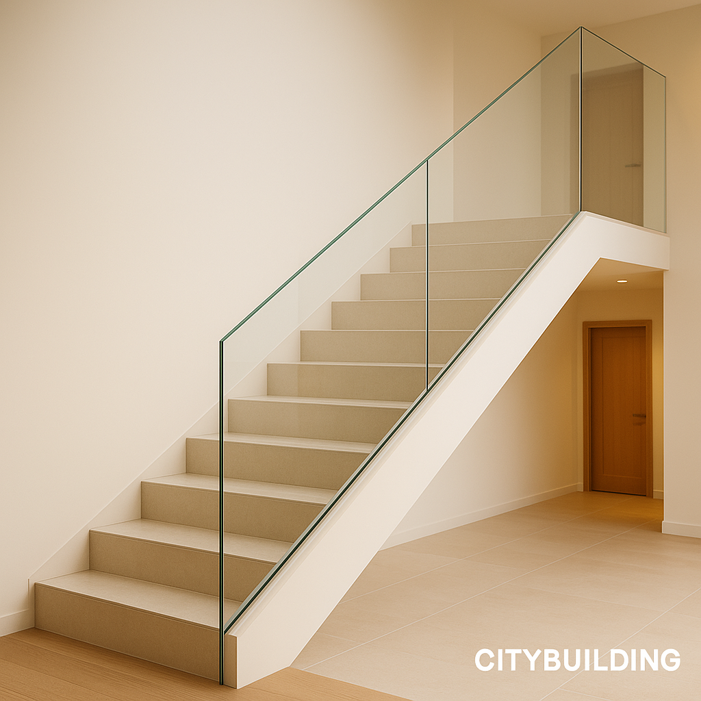 💎 THI CÔNG CẦU THANG KÍNH CƯỜNG LỰC TẠI TP.HCM XÃ ĐÔNG THẠNH – BÁO GIÁ LẮP ĐẶT CHUẨN XƯỞNG CITYBUILDING