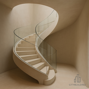 💎 THI CÔNG CẦU THANG KÍNH CƯỜNG LỰC TẠI TP.HCM XÃ LONG SƠN – BÁO GIÁ LẮP ĐẶT CHUẨN XƯỞNG CITYBUILDING