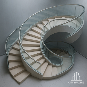 💎 THI CÔNG CẦU THANG KÍNH CƯỜNG LỰC TẠI TP.HCM XÃ NGÃI GIAO – BÁO GIÁ LẮP ĐẶT CHUẨN XƯỞNG CITYBUILDING