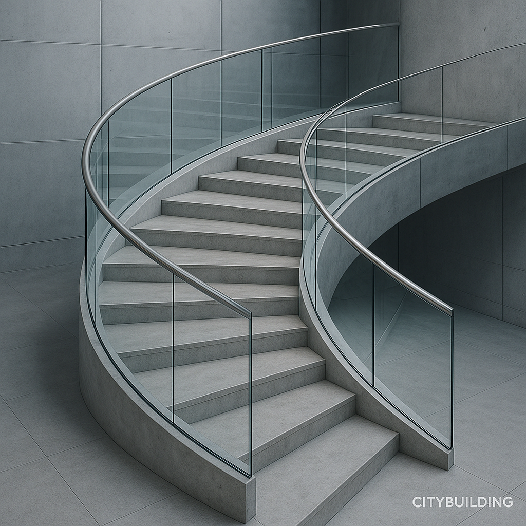 💎 THI CÔNG CẦU THANG KÍNH CƯỜNG LỰC TẠI TP.HCM XÃ PHƯỚC HẢI – BÁO GIÁ LẮP ĐẶT CHUẨN XƯỞNG CITYBUILDING