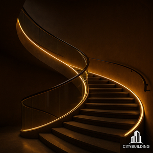 💎 THI CÔNG CẦU THANG KÍNH CƯỜNG LỰC TẠI TP.HCM XÃ PHƯỚC THÀNH – BÁO GIÁ LẮP ĐẶT CHUẨN XƯỞNG CITYBUILDING