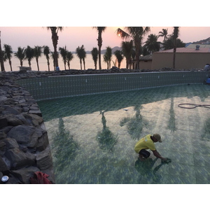 Thi công gạch 3d hồ bơi phan thiết