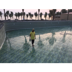 Thi công gạch 3d hồ bơi phan thiết