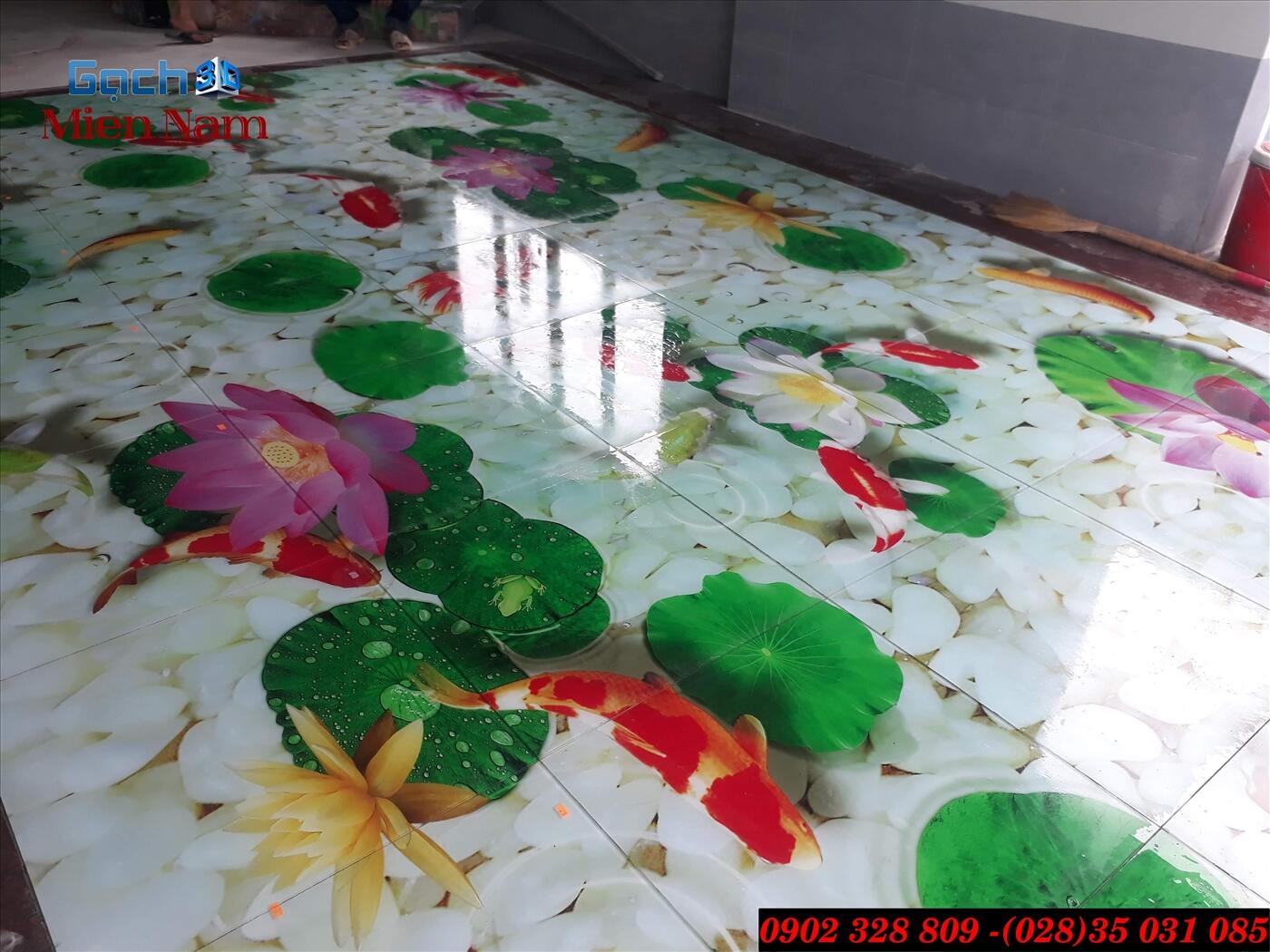 thi cong gach tranh 3d mien nam thi cong gach tranh 3d mien nam