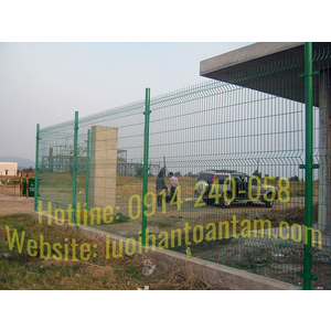 Thi công hàng rào lưới thép nhà xưởng