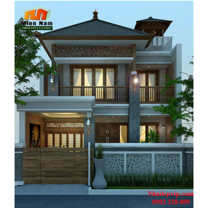 Thi công mẫu biệt thự phố hiện đại mặt tiền gia đình anh Đức chị Thảo Quận 2