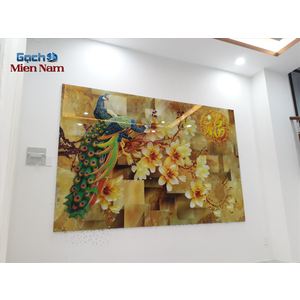 Thi công mẫu gạch 3D Công Phượng Quận 2