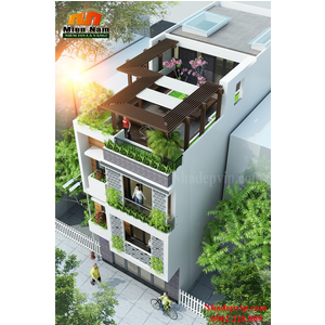 Thi công nhà phố hiện đại Anh Đạt Phú Quốc