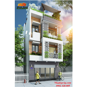 Thi công nhà phố hiện đại Anh Đạt Phú Quốc