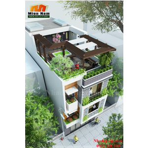 Thi công nhà phố hiện đại Anh Đạt Phú Quốc