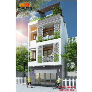 Thi công nhà phố hiện đại Anh Đạt Phú Quốc