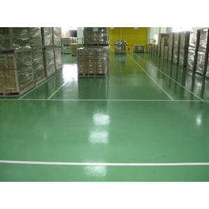 Thi công sơn Epoxy chống trơn trượt cho nền sàn bê tông
