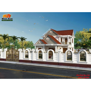 Thi công xây dựng biệt thự Anh Đồng Long An