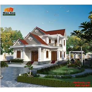 Thi công xây dựng biệt thự Anh Đồng Long An