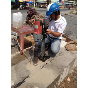 Thí nghiệm khoan bê tông hiện trường