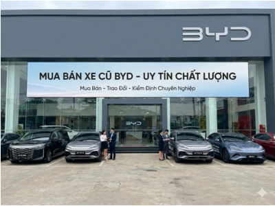 Thị Trường Mua Bán Xe BYD Cũ Tại Việt Nam Sôi Động Đầu 2026