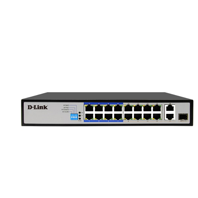 Thiết bị chia mạng Switch D-Link Switch 16-Port 10/100 PoE D-Link DES-F1018P-E