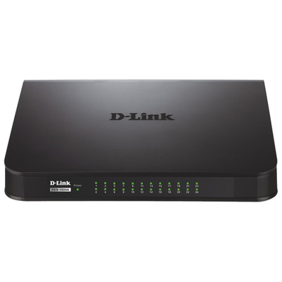Thiết bị chia mạng Switch D-Link Switch 24 Cổng 10/100Mbps DES-1024A