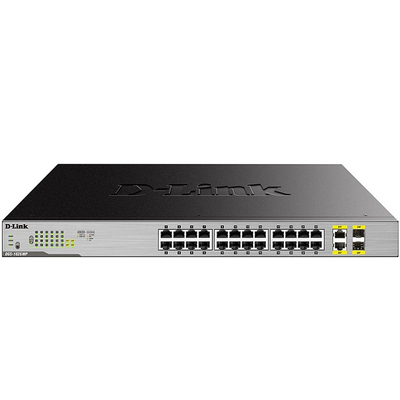 Thiết bị chia mạng Switch D-Link Switch 26-Port 10/100/1000 Max PoE Switch DGS-1026MP