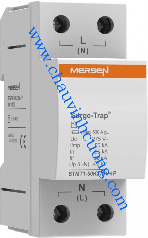 Thiết bị chống sét Mersen STMT1-50K275V-1P