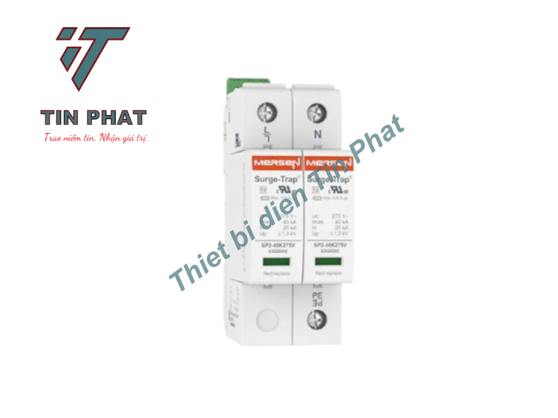 THIẾT BỊ CHỐNG SÉT MERSEN STPT2-40K275V-2P 275VAC