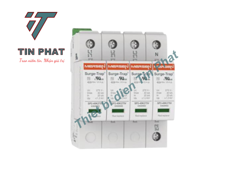 THIẾT BỊ CHỐNG SÉT STPT2-40K275V-4P 275VAC