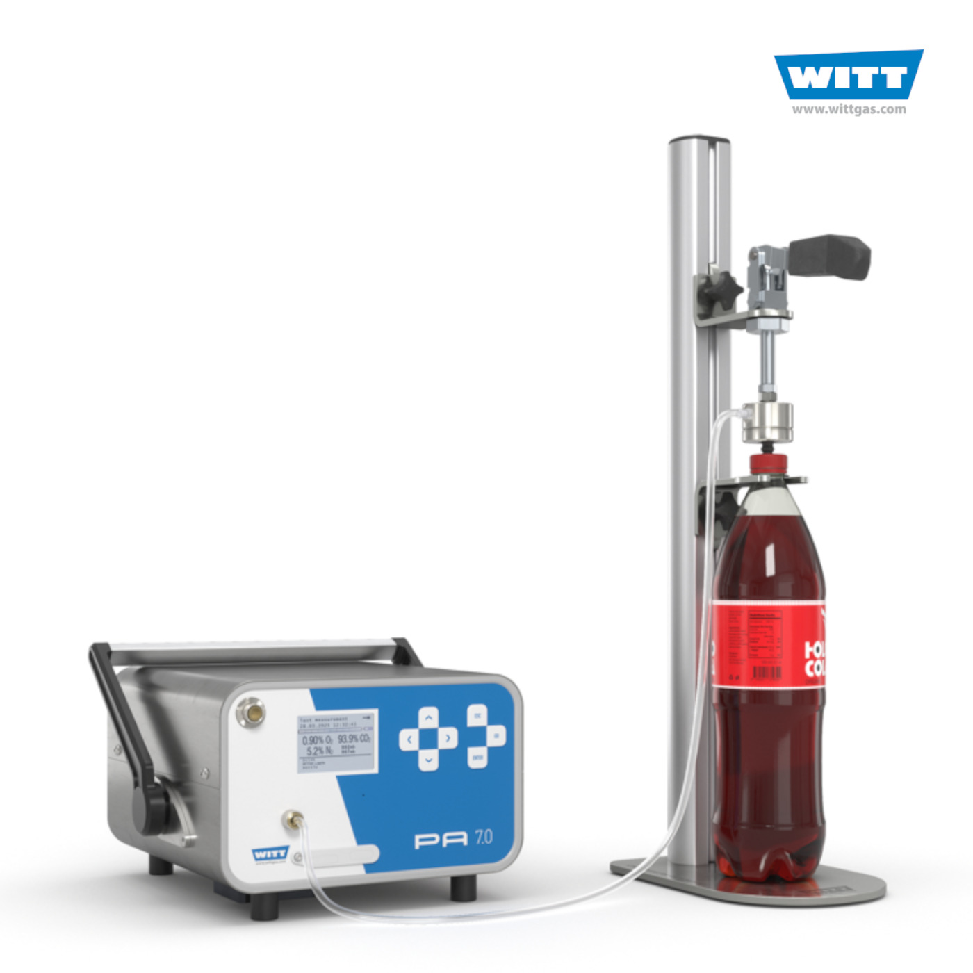 Thiết bị đo khí O2, CO2 hay O2/CO2 Model PA 7.0 Witt Gas