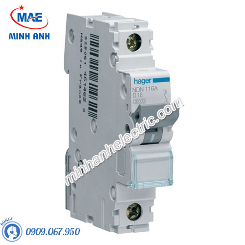 Thiết bị đóng cắt Hager (MCB) - Model NDN104A